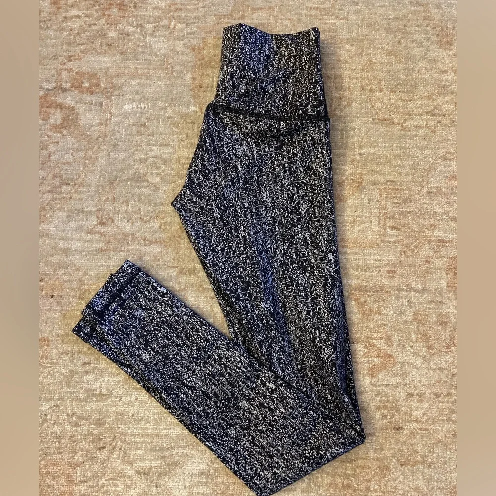 lululemon athletica Black Speckle High-Waist Leggings